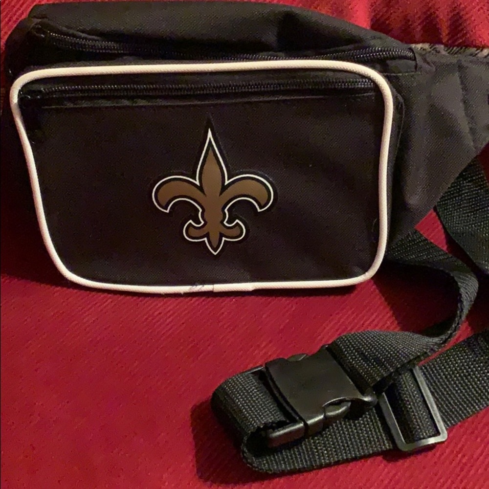 Authentic Unused NFL Saints Fanny Pack